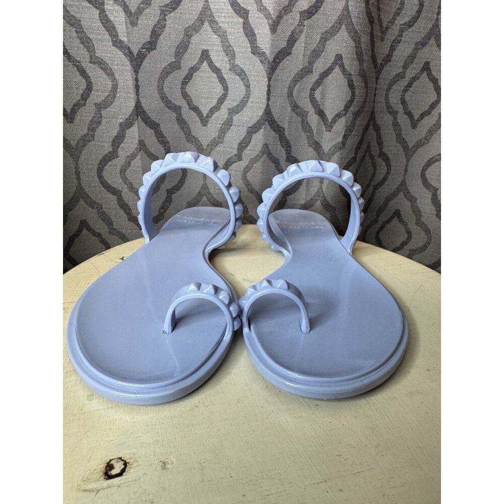 Carmen Sol Sandals Size US 10 Blue Jelly 40 Rubber - Picture 3 of 8